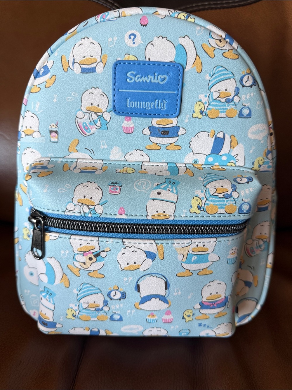 Sanrio Blue Donald Duck Pattern Kids Mini Backpack